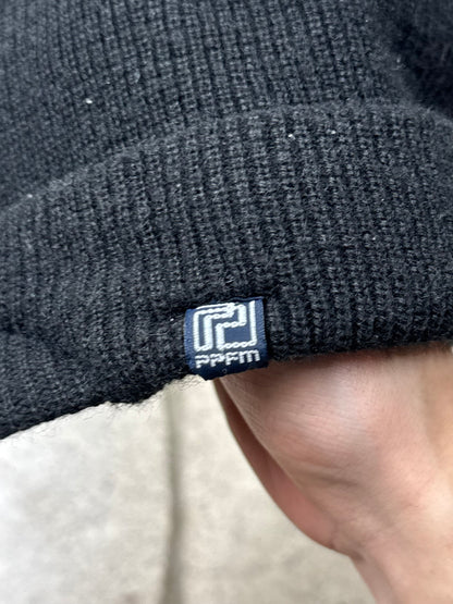 2000s PPFM Brimmed Black Beanie