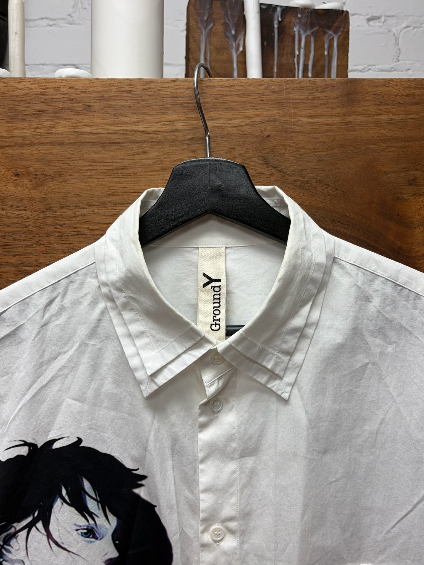 Yohji Yamamoto ‘Ghost in the Shell’ Innocences Ground Y Button Up Shirt
