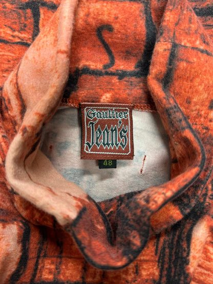 AW1997 Jean Paul Gaultier Homme ‘Fight Racism’ Brick Sweater