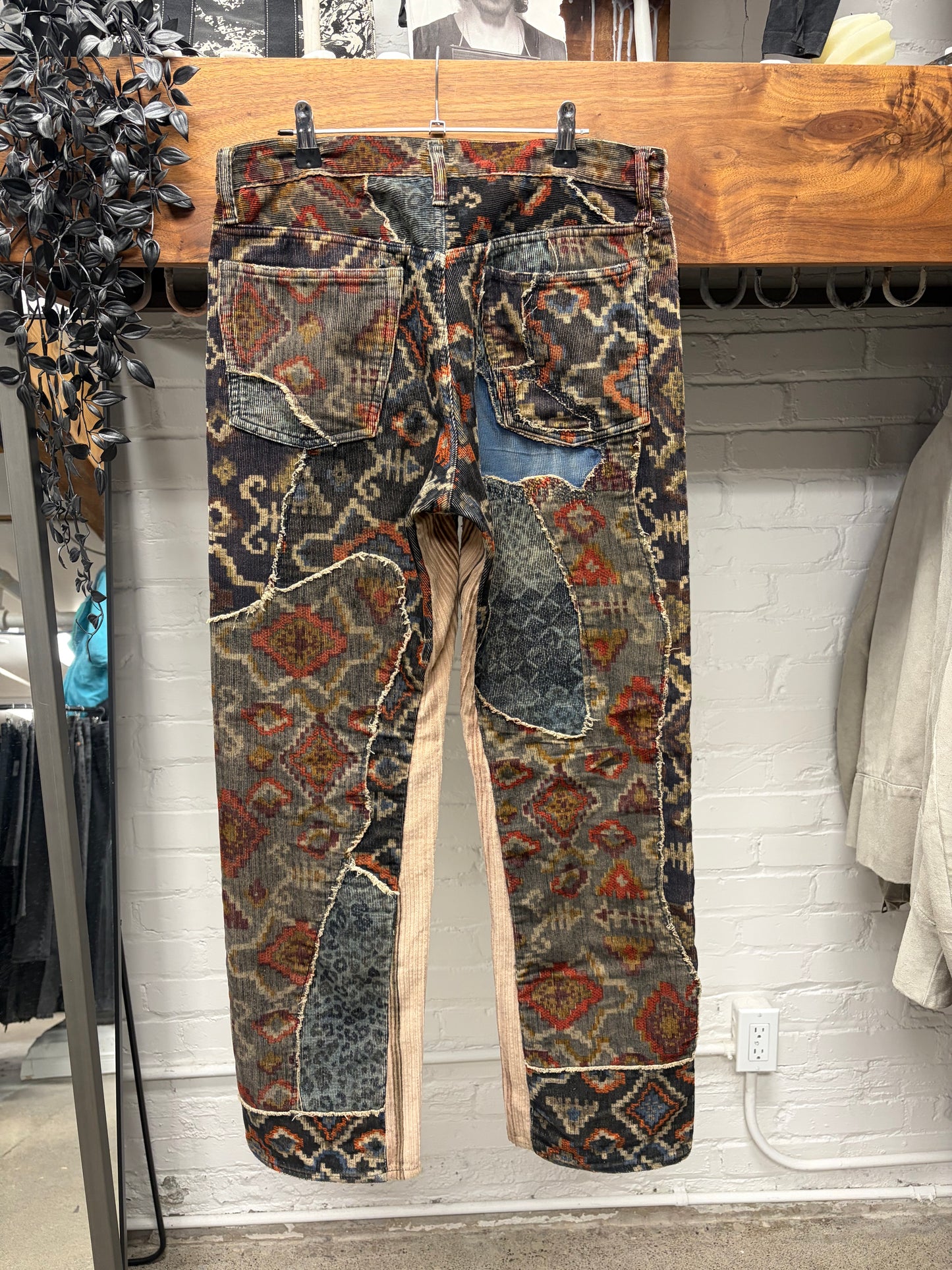 Kapital Kountry Reconstructed Corduroy Patchwork Denim