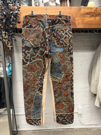 Kapital Kountry Reconstructed Corduroy Patchwork Denim