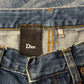 Dior Homme ‘Clawmark’ Washed Blue Skinny Denim