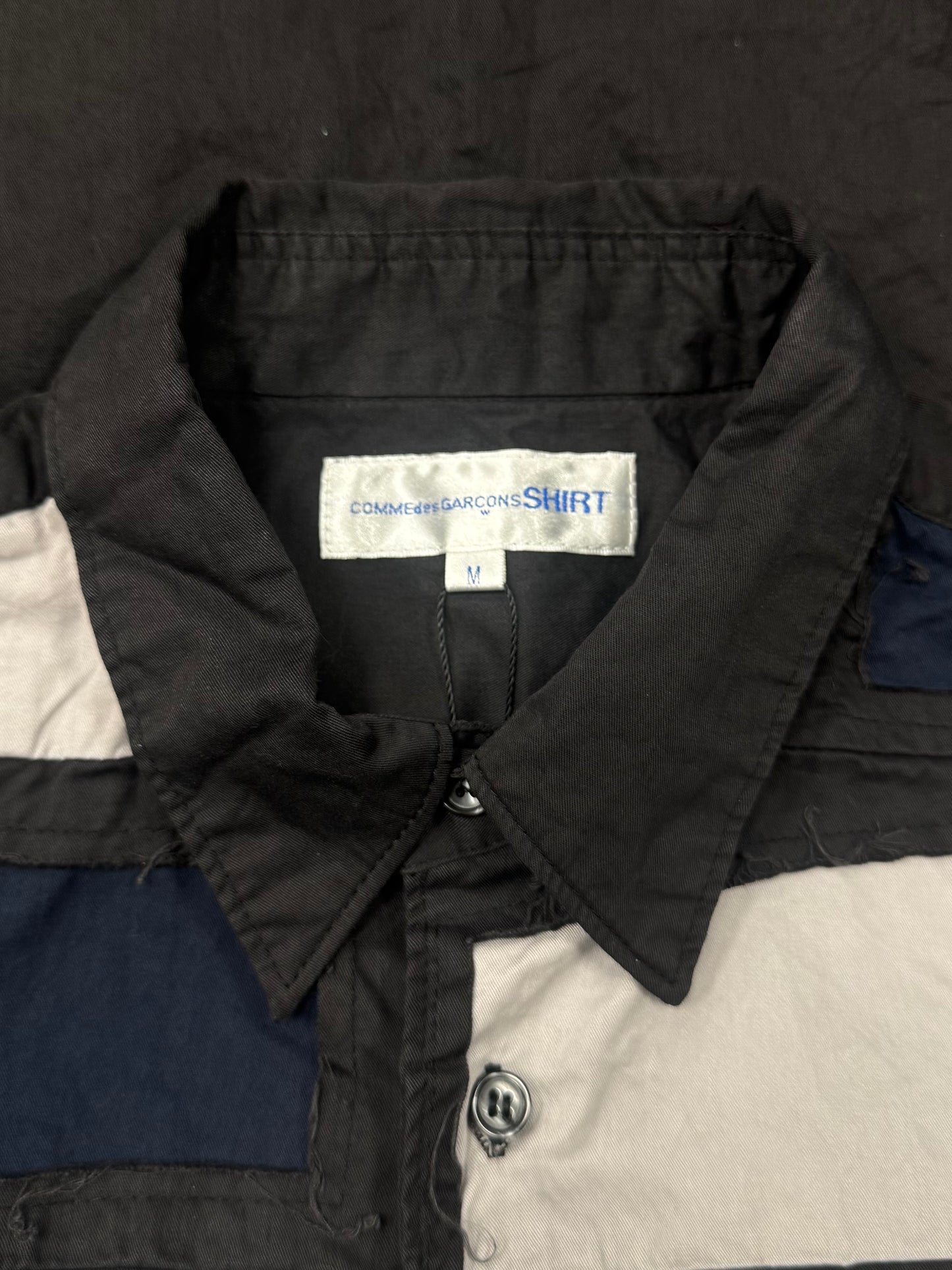 2009 Comme Des Garçons Shirt ‘Patchwork’ Button Down
