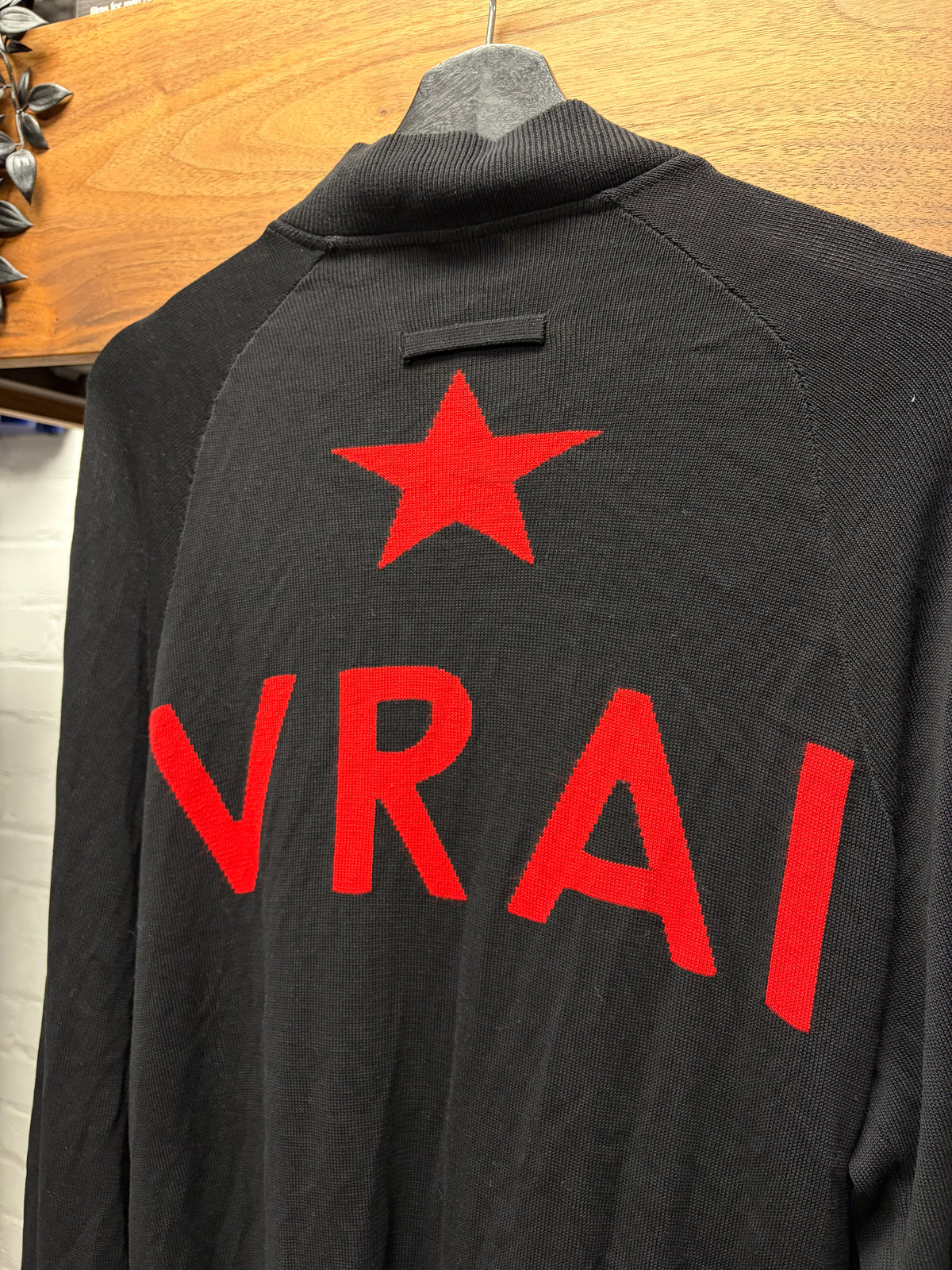 SS2002 Jean Paul Gaultier ‘Vrai/True’ Rayon Zip-Up Sweater with Ribbed Hem