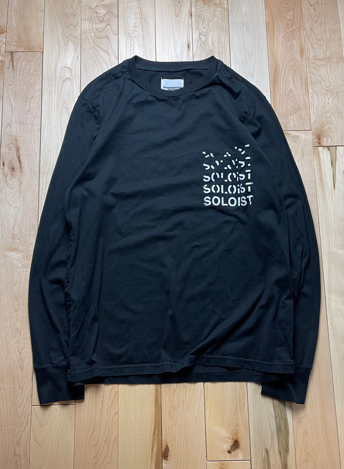 2021 Takahiro Miyashita The Soloist Logo Long Sleeve T-Shirt w