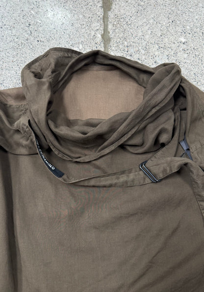 Vintage Yohji Yamamoto ‘Wrap Collar’ Silk Blend Top