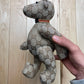 Vintage Gucci Monogram Print Teddy Bear