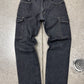 Vintage Gucci by Tom Ford ‘Buckle-Back’ Gucci Striped Denim