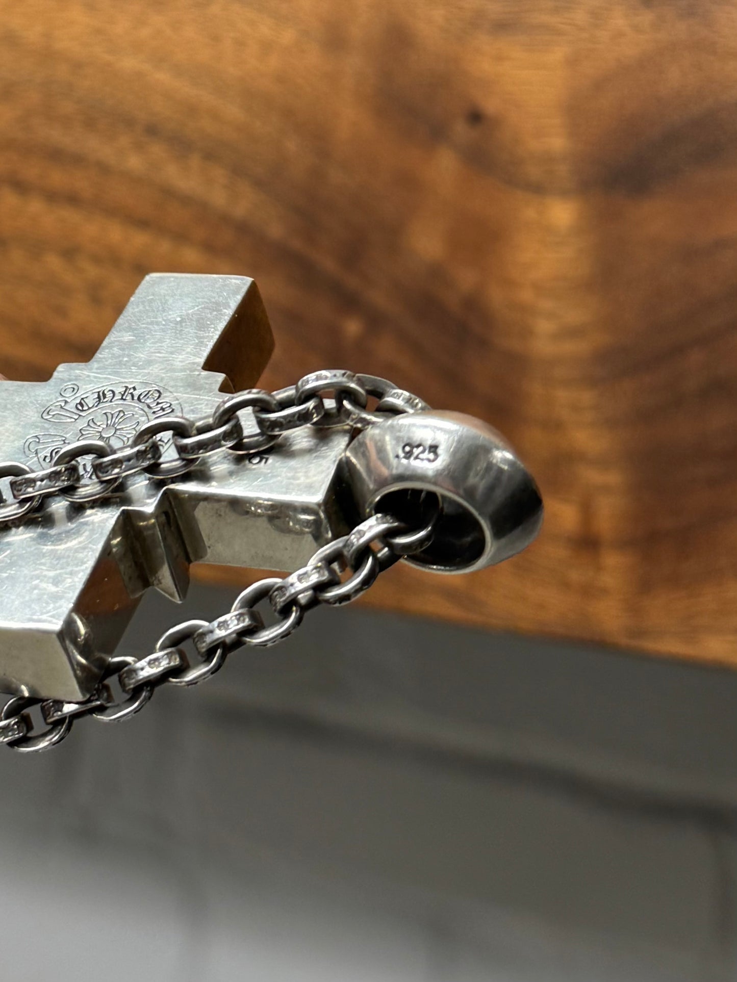 Chrome Hearts ‘Mapplethorpe’ XL Solid 925 Silver Jumbo Cross