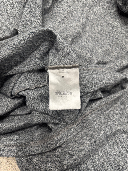 AW2003 Dior ‘Split Seam’ Speckled Grey Hoodie