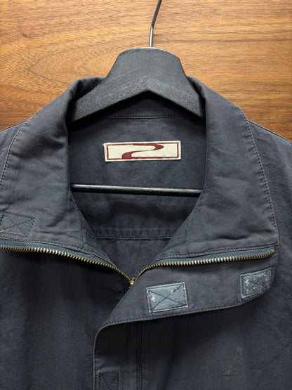 Beauty:Beast ‘Mechanic’ High-Neck Closure Work-Shirt