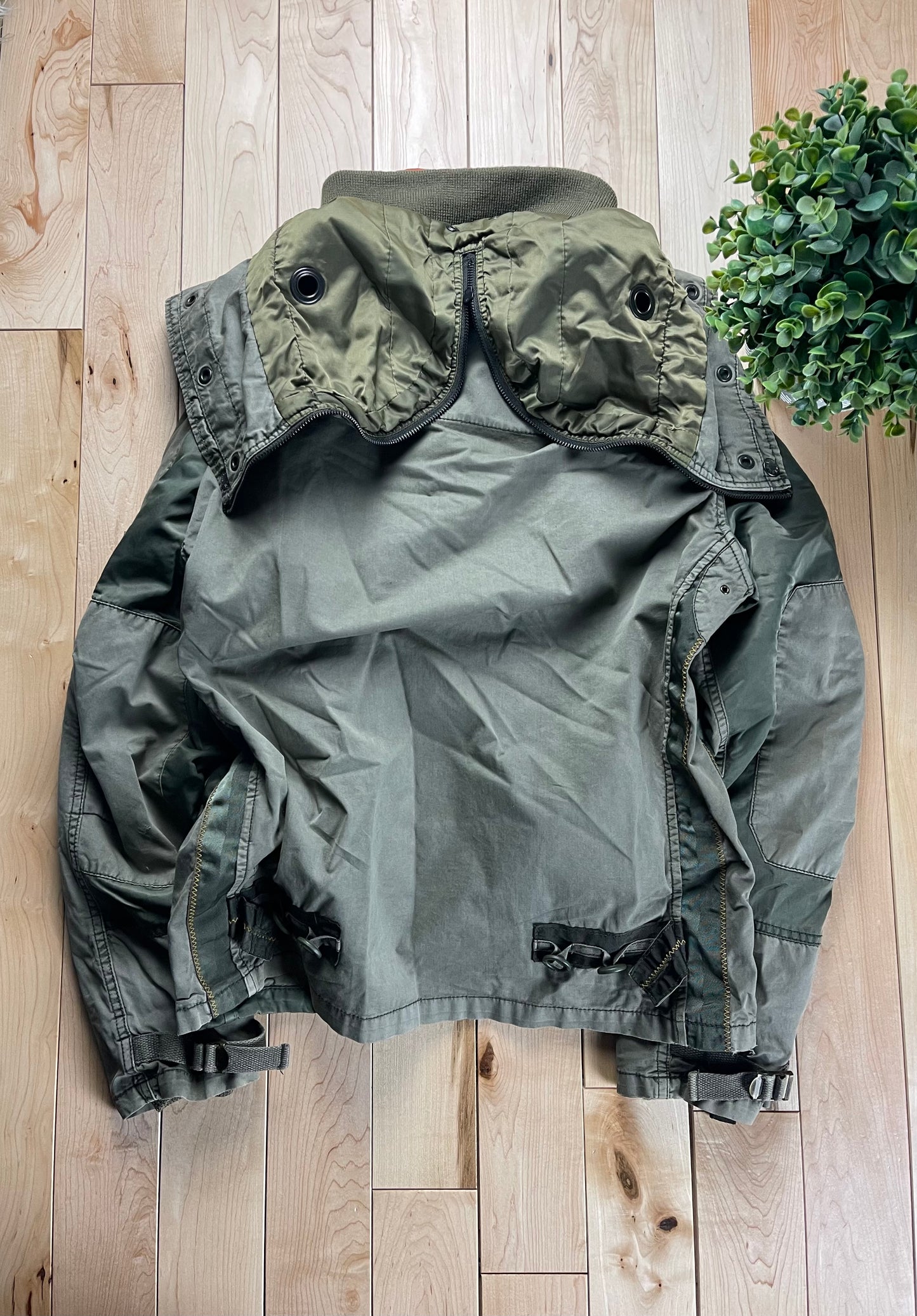 Avirex Reconstructed Split Hood Military Jacket