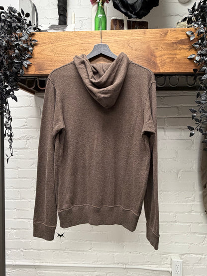 Hysteric Glamour ‘See no Evil’ Brown Graphic Zip-Up Hoodie