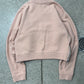 AW2014 Acne Studios Cropped Pink Sweatshirt