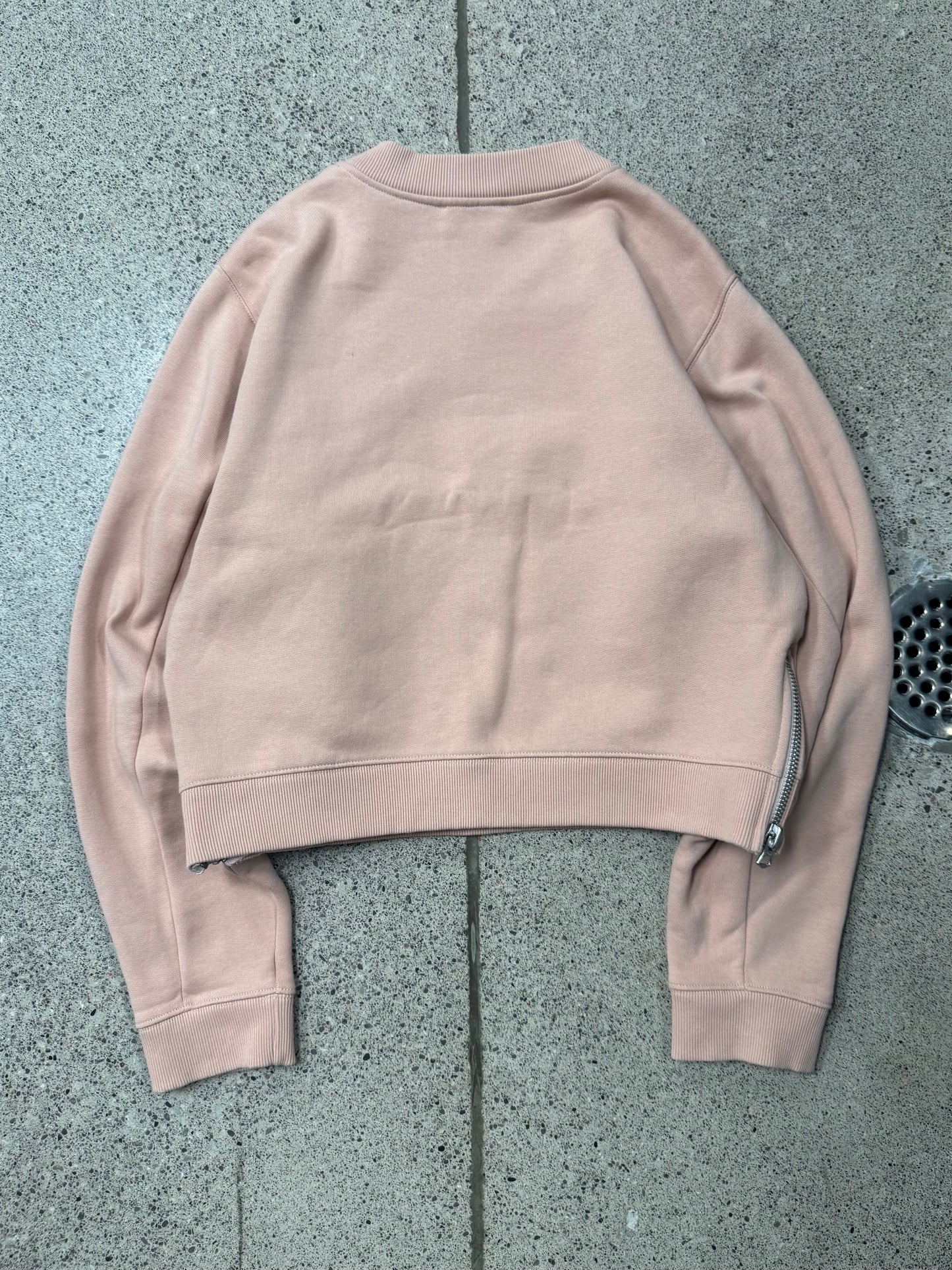 AW2014 Acne Studios Cropped Pink Sweatshirt