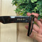 Gucci Brown Tint Square Frame Retro Sunglasses