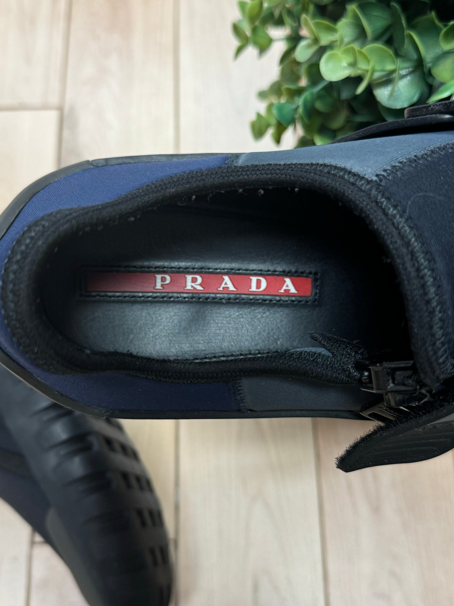 Prada Sport Neoprene Scuba Sneakers