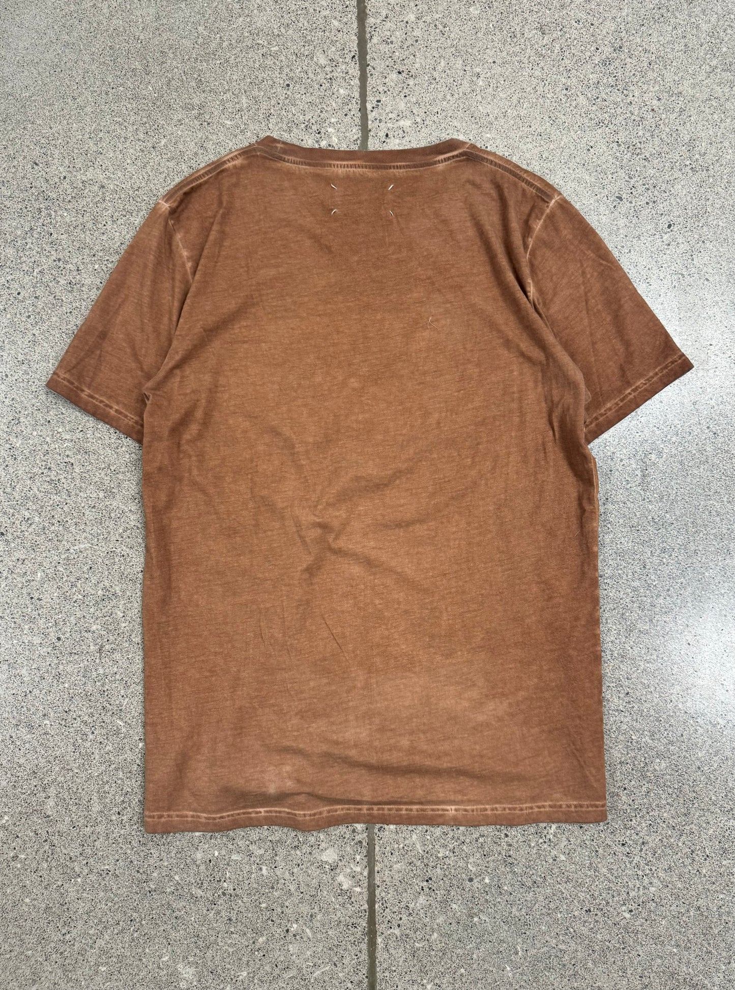 SS2016 Maison Margiela ‘Rust’ Brown T-Shirt