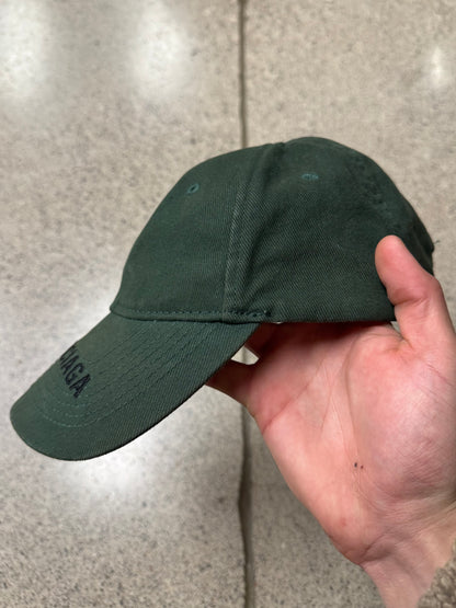 Balenciaga Embroidered Logo Strap-Back Baseball Hat