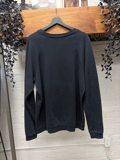 Raf Simons ‘History of my World’ Haunted Places Patchwork Black Sweatshirt