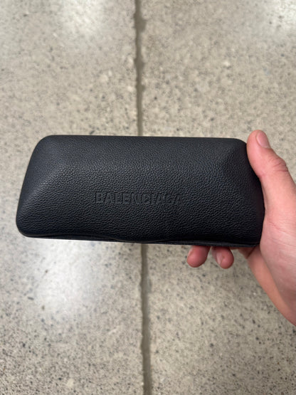 Balenciaga Green ‘Cat Eye’ Shape Sunglasses