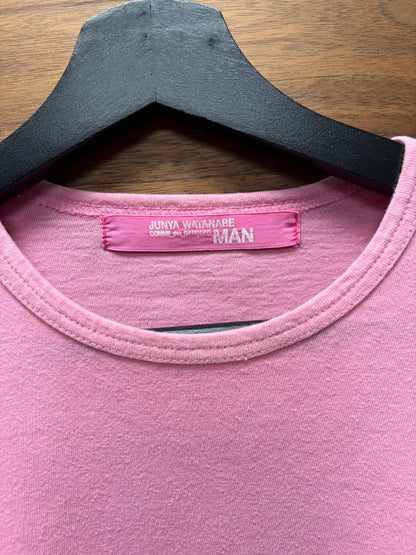 SS2003 Junya Watanabe ‘Love & Peace’ Pink Graphic T-Shirt