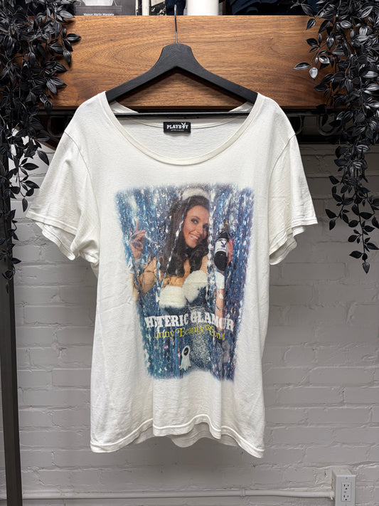 Hysteric Glamour ‘Playboy Beauty Contest’ White Graphic T-Shirt