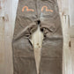 Evisu Corduroy Gull Logo Flared Pants