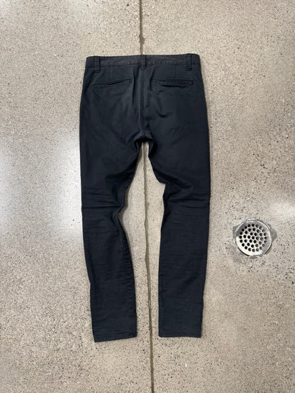 SS2014 Undercover Distressed Black Skinny Jeans