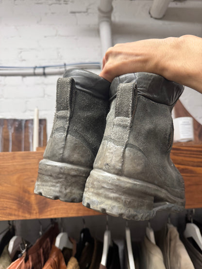 1/5 Carol Christian Poell AM/2694P Prosthetic ‘CUBS’ Horse Leather Drip Sole Boots