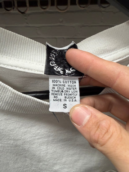 Vintage Chrome Hearts ‘Matrix Cross’ White Graphic T-Shirt