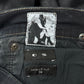 Rick Owens ‘Detroit Cut’ Waxed Black Denim