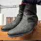 SS2002 Helmut Lang ‘Perch Skin’ Fish Leather Pointed Toe Boots.