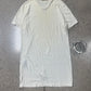 SS2016 Rick Owens ‘Milk’ White Level T-Shirt