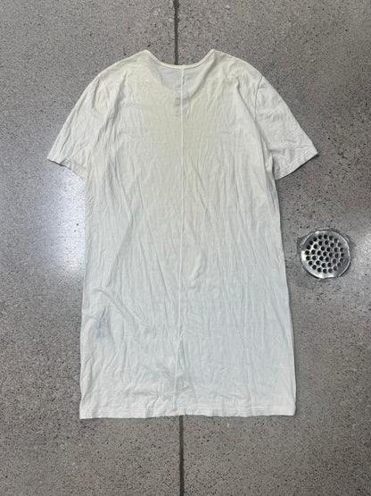 SS2016 Rick Owens ‘Milk’ White Level T-Shirt
