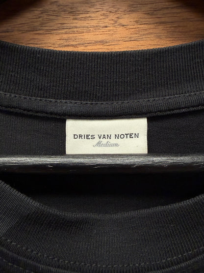 AW2023 Dries Van Noten Black ‘Collection’ T-Shirt