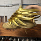 Jeremy Scott x Adidas ‘Wings 3.0’ Gold High Top Sneakers
