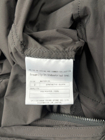 SS2008 Julius ‘Synthetic Cloth’ Exposed Pocket Lightweight Bomber Jacket