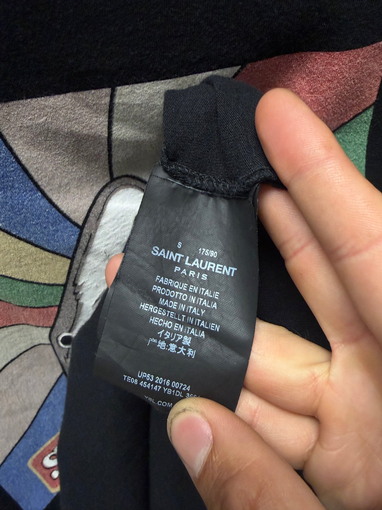 SS2016 Saint Laurent by Hedi Slimane ‘Surf Sound’ Sweet Dreams Graphic T-Shirt
