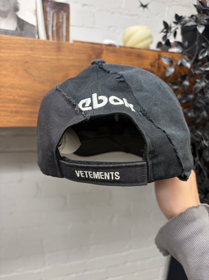 Vetements x Reebok Reconstructed Strap-Back Baseball Hat