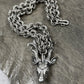 AW2008 Number (N)ine ‘My Private Portland’ Solid 925 Silver Deer Necklace