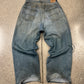 2022 Balenciaga ‘Mudwash’ Oversized Baggy Blue Denim