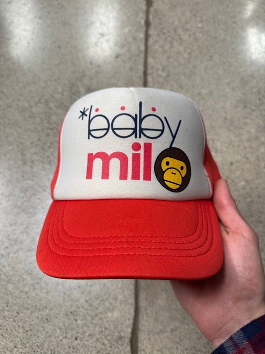 2000s Baby Milo by Bape Mesh Trucker Hat
