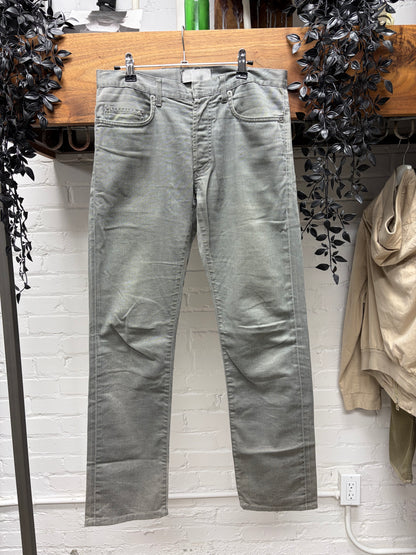 Dior Homme Washed Grey Skinny Jeans