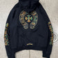 Chrome Hearts Camo ‘Horseshoe’ Logo Zip-Up Hoodie