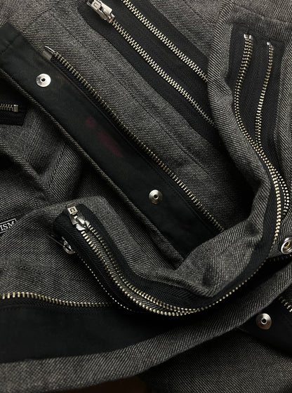 Autumn Winter 2008 Undercover Multi Zipper Houndstooth Trousers