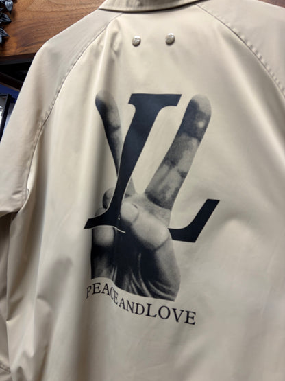 SS2017 Louis Vuitton 'Peace and Love' Harrington Jacket
