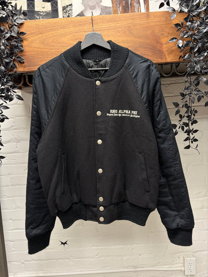 AW2006 RAF by Raf Simons Patchwork Bomber Jacket