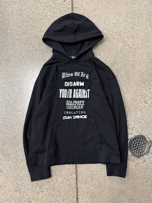 AW2021 Raf Simons ‘Isolation’ Patch Pullover Hoodie