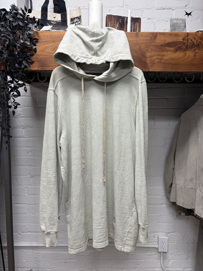 Rick Owens ‘Dinge’ Grey Drawstring Hoodie